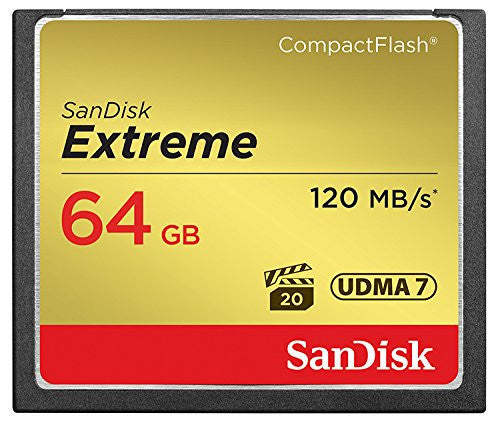 SanDisk Extreme CompactFlash Memory Card