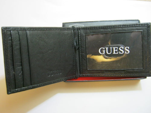 Mens Stylish Bifold Passcase Wallet by Guess