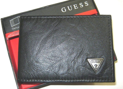 Mens Stylish Bifold Passcase Wallet by Guess