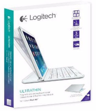 Logitech Ultrathin Magnetic iPad Air Clip-On Keyboard Cover