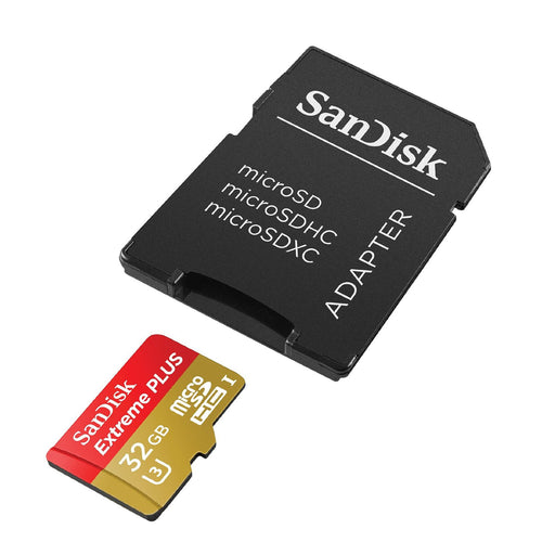 SanDisk microSDHC Extreme Action Camera 90mb/s read 40mb/s write