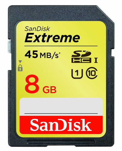 SanDisk Extreme SDHC and SDXC UHS-I Class 10