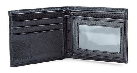 Perry Ellis Portfolio Men's Bifold Passcase Wallet Removable ID