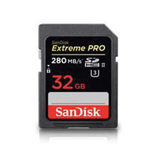 SanDisk Extreme PRO SDHC/SDXC UHS-II Memory Card 280 MB/s