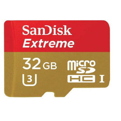 SanDisk microSDHC Extreme Action Camera 90mb/s read 40mb/s write