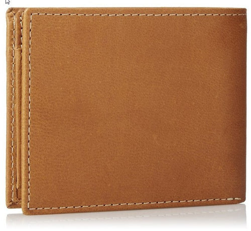 Timberland Men's Bifold Passcase Wallet Genuine Leather Flip ID