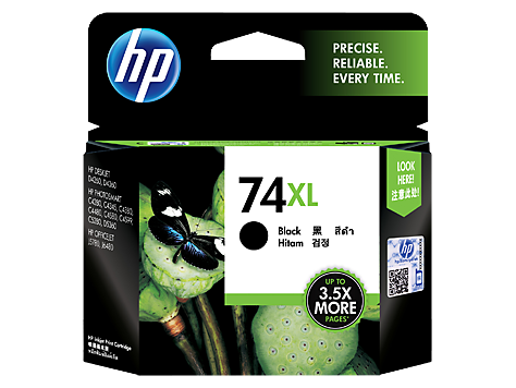 HP 74XL BLACK INK CARTRIDGE CB336WA