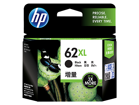 HP 62XL BLACK INK CARTRIDGE C2P05AA