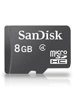 SanDisk microSD and microSDHC Memory Card