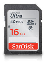 SanDisk Ultra SDHC/SDXC Memory Card 40MB/s Class 10