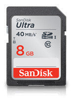 SanDisk Ultra SDHC/SDXC Memory Card 40MB/s Class 10